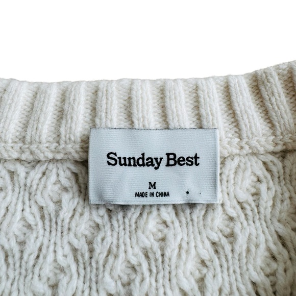 Aritzia Sunday Best Peggy Cropped Sweater - Picture 9 of 12